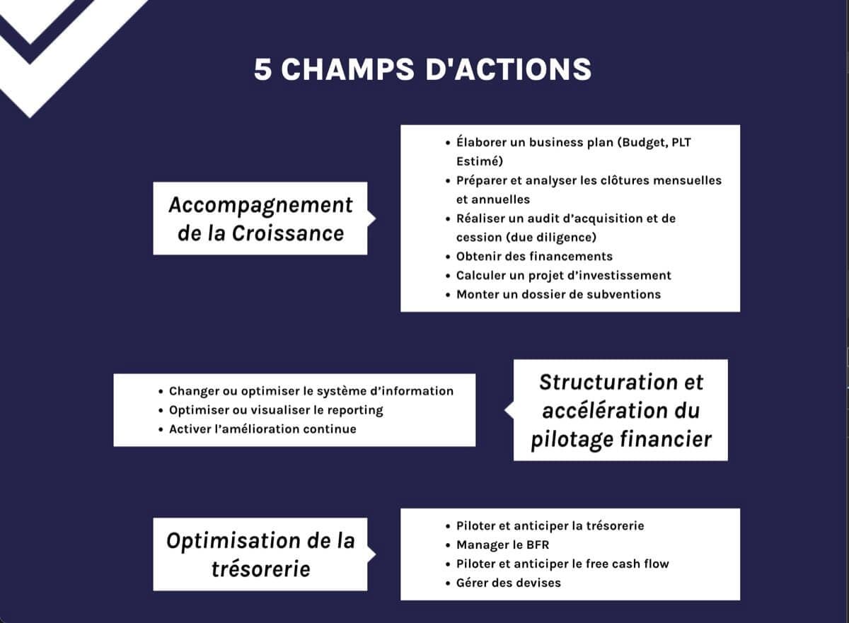 Page Champs d'actions du site Le Carré d'Ageeth