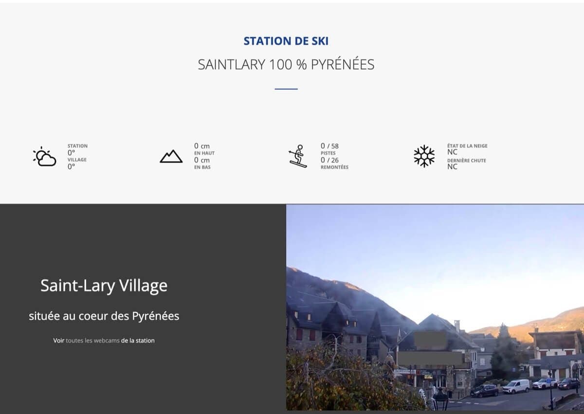 Intersport Skipy resort page