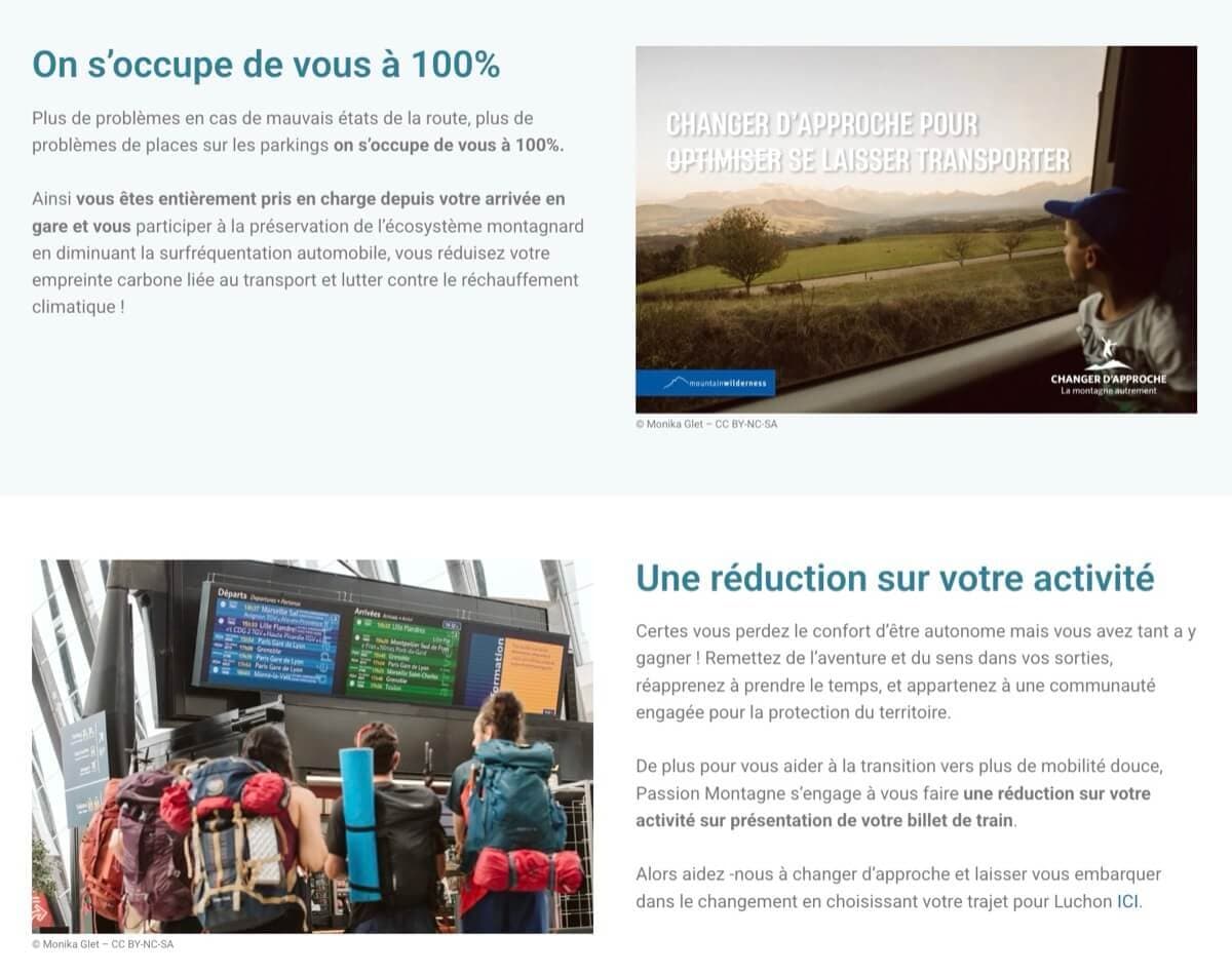 Passion Montagne canyoning activity page